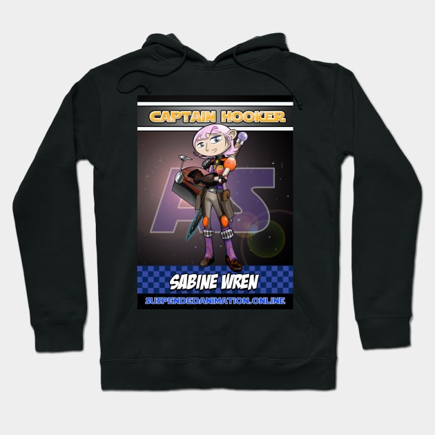 Captain Hooker Crossover Hoodie by tyrone_22